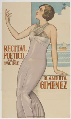 Recital poético por Blanquita Giménez